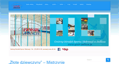 Desktop Screenshot of gosir-jedlicze.pl